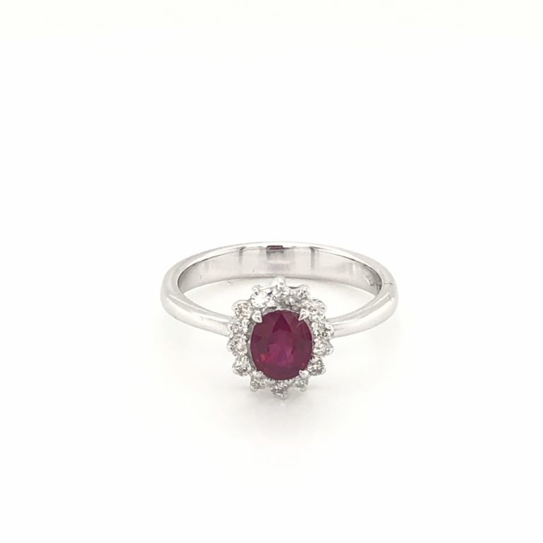 Antique Ruby Diamond Ring